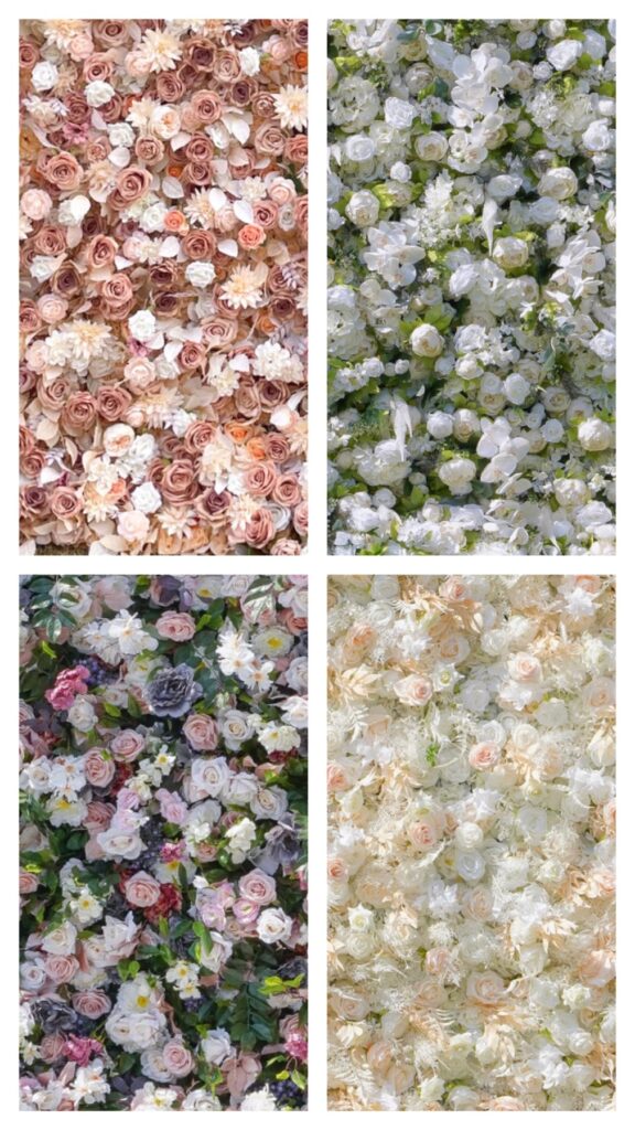 Flower wall options