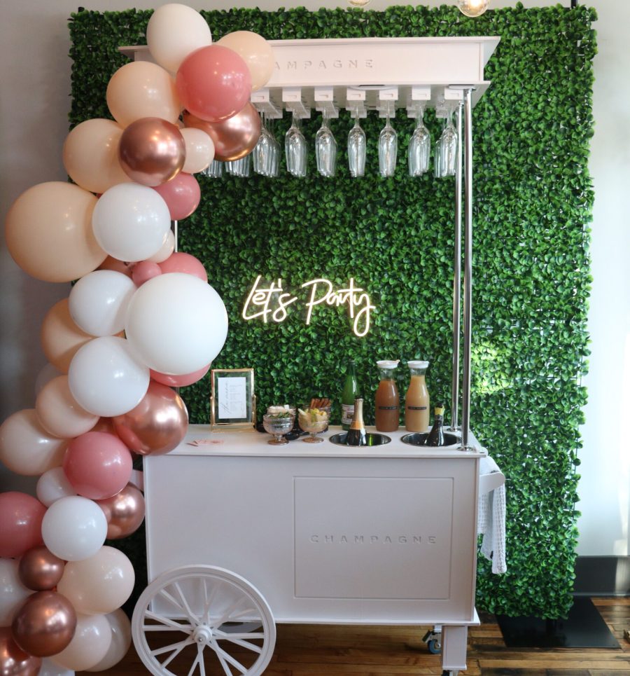 Champagne cart